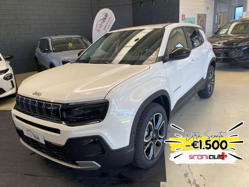 Jeep Avenger 1.2 turbo Summit fwd 100cv
