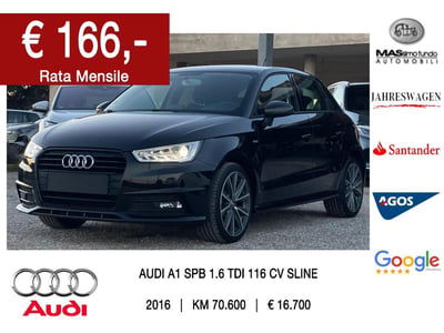 Audi A1 Sportback 1.6 TDI 116 CV Sport usata