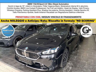 BMW Serie 1 118d Msport nuova