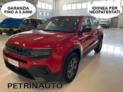 Jeep Avenger 1.2 turbo Longitude fwd 100cv nuova