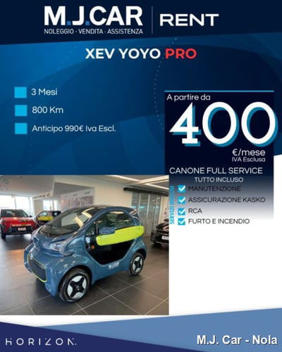 Xev XEV YoYo XEV YoYo Pro Prototype Grey nuova