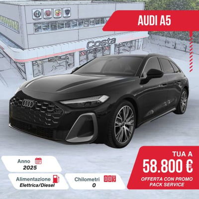 Audi A5 Avant 2.0 tfsi S line edition quattro 204cv s-tronic nuova