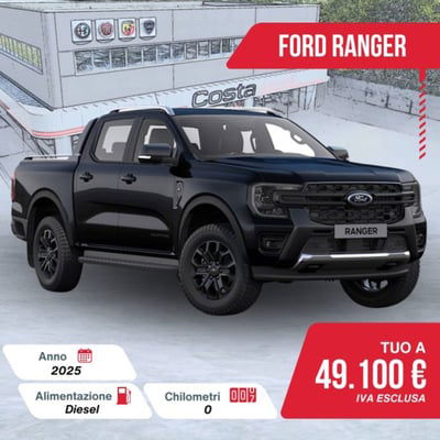 Ford Ranger Pick-up Ranger 2.0 ECOBLUE aut. DC Wildtrak 5 posti nuovo