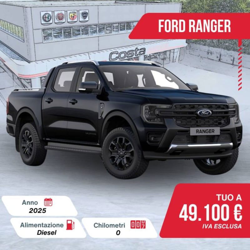 Ford Ranger Pick-up Ranger 2.0 ECOBLUE aut. DC Wildtrak 5 posti