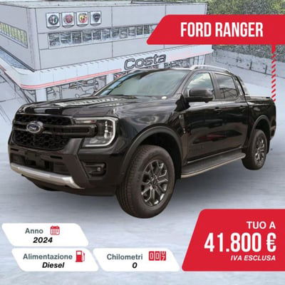 Ford Ranger Pick-up 2.0 ecoblue doppia cabina Wildtrak awd 205cv auto nuovo