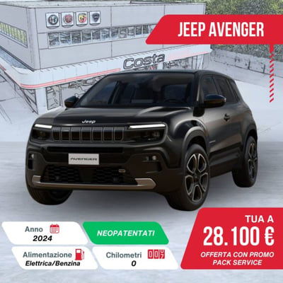 Jeep Avenger 1.2 turbo Summit fwd 100cv nuova