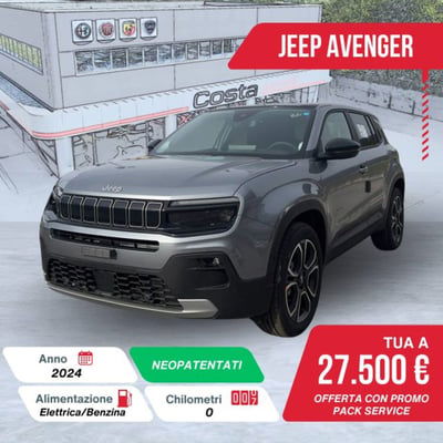 Jeep Avenger 1.2 turbo Summit fwd 100cv nuova