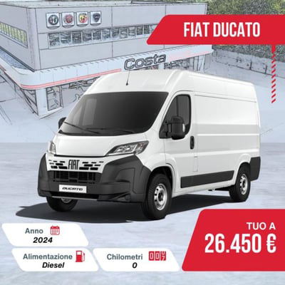 Fiat Ducato Furgone 35 2.2 Mjt 140CV AT9 PM-TM Maxi nuovo