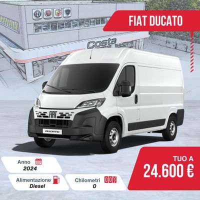 Fiat Ducato Furgone 33 2.2 Mjt 140CV AT9 PM-TN Furgone nuovo