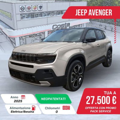 Jeep Avenger 1.2 turbo Summit fwd 100cv nuova