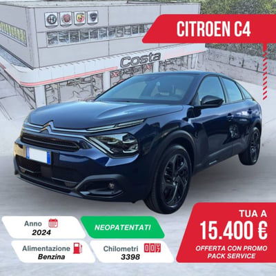 Citroen C4 1.2 puretech Plus s&s 130cv eat8 usata