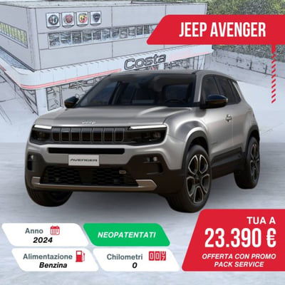 Jeep Avenger 1.2 turbo Summit fwd 100cv nuova
