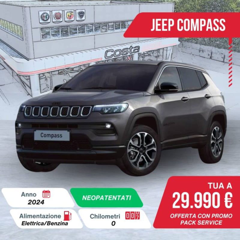 Jeep Compass 1.5 Turbo T4 130CV MHEV 2WD Limited