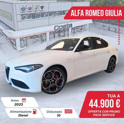 Alfa Romeo Giulia 2.2 Turbodiesel 210 CV AT8 AWD Q4 Veloce nuova