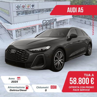 Audi A5 Avant 2.0 tfsi S line edition quattro 204cv s-tronic nuova