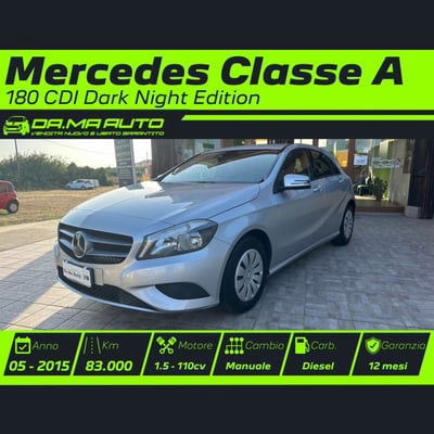 Mercedes-Benz Classe A 180 CDI Dark Night Edition usata