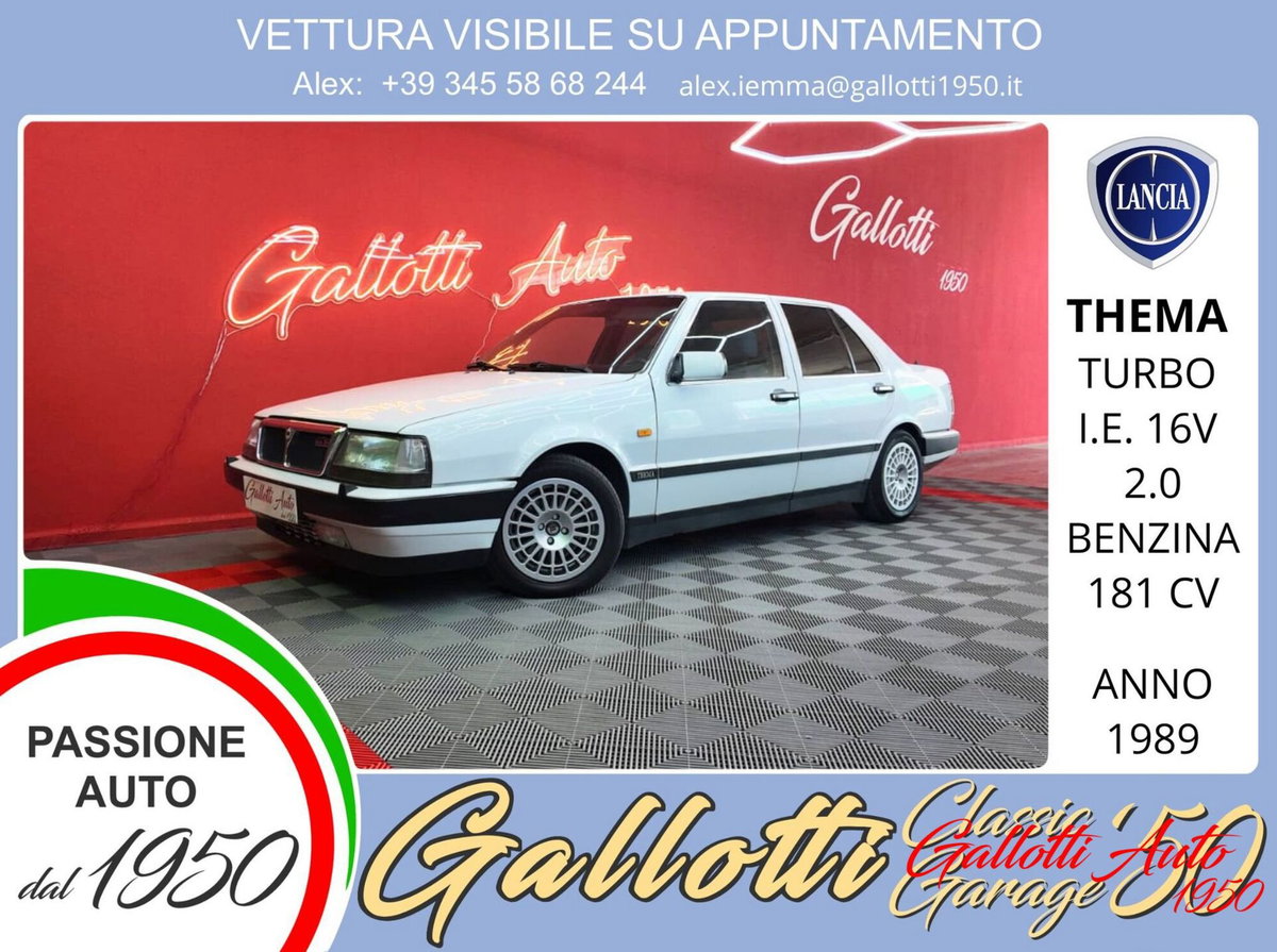 Lancia Thema i.e. turbo 16V