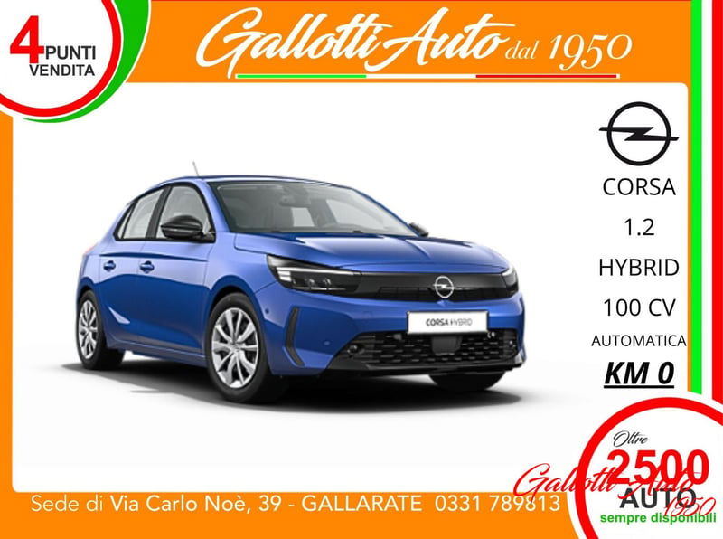 Opel Corsa 1.2 hybrid Corsa 100cv dct6