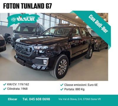 Foton Tunland Tunland G7 2.0 tdi nuovo