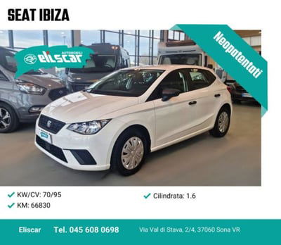 SEAT Ibiza 1.6 TDI 95CV 5 porte Reference usata