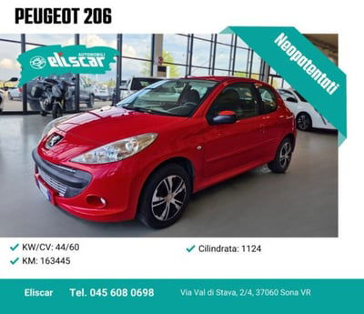 Peugeot 206 60CV 3p. usata