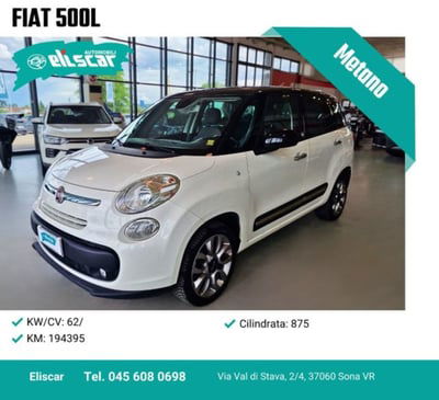 Fiat 500L Living 0.9 TwinAir Turbo Natural Power Lounge usata