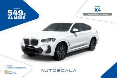 BMW X4 xDrive20d 48V Msport usata