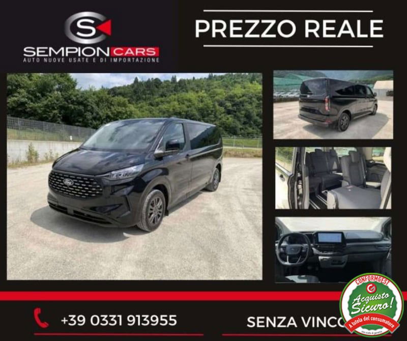 Ford Tourneo Custom tourneo custom V710 320 2.0 ecoblue 136cv Titanium L1H1 AWD A8