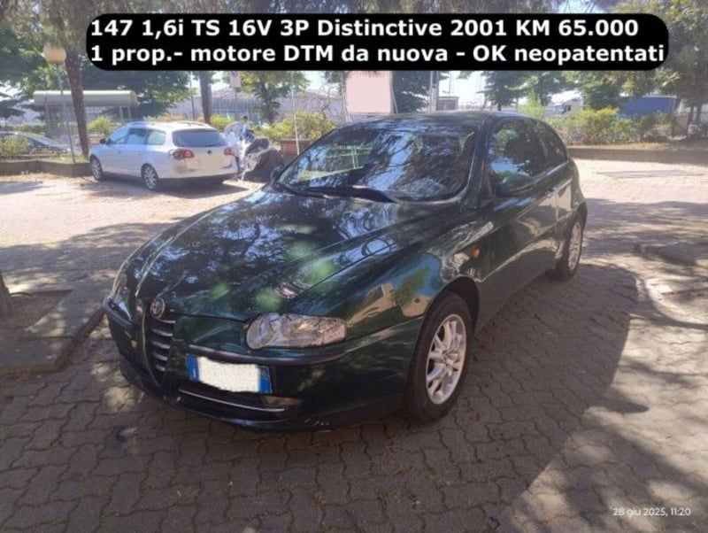 Alfa Romeo 147 1.6 16V TS (105) 3 porte Distinctive