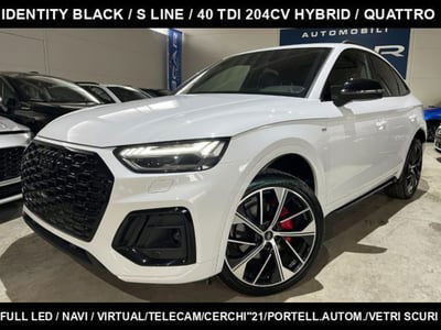 Audi Q5 Sportback 40 2.0 tdi mhev 12V Identity Black quattro s-tronic usata