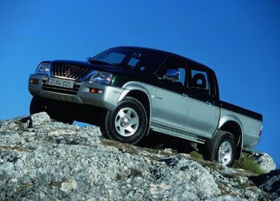 Mitsubishi L200 2.5 TDI 4WD Double Cab Pup. GLS T. usato