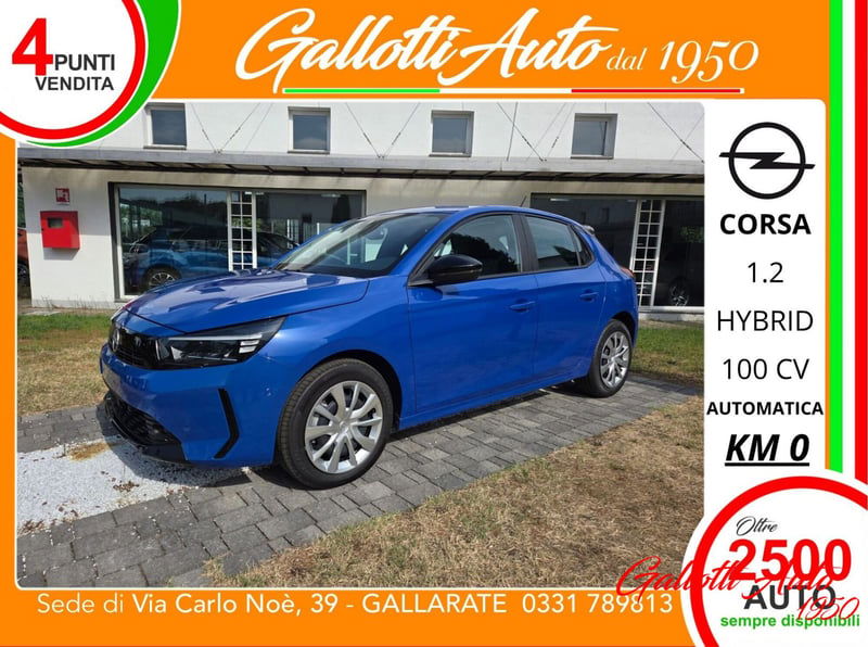 Opel Corsa 1.2 hybrid Corsa 100cv dct6