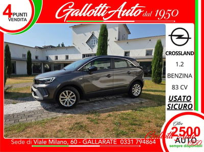 Opel Crossland X 1.2 12V usata