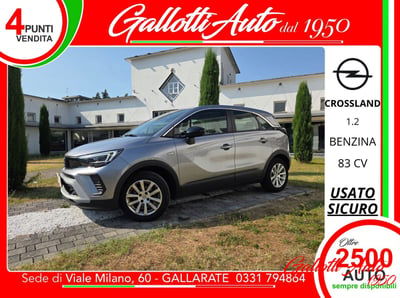 Opel Crossland X 1.2 12V usata