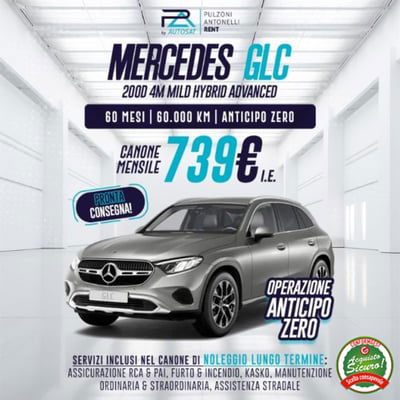 Mercedes-Benz GLC Coupé 200 d Advanced 4matic auto nuova