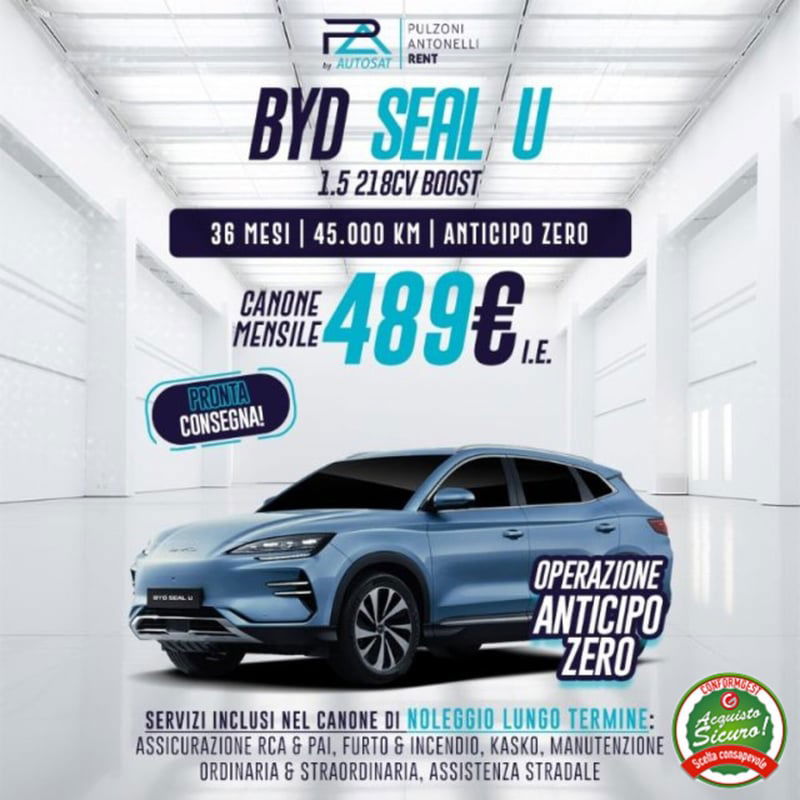 Byd Seal U DM-i 1.5 phev Boost 2wd