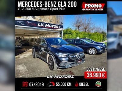 Mercedes-Benz GLA SUV 200 d Automatic Sport Plus usata