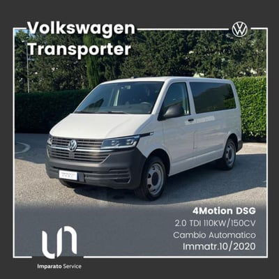 Volkswagen Veicoli Commerciali Transporter Furgone 2.0 TDI 150CV DSG 4Motion PC Furgone Eu6 usato