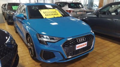 Audi A3 Sportback 35 TFSI S tronic S line edition usata