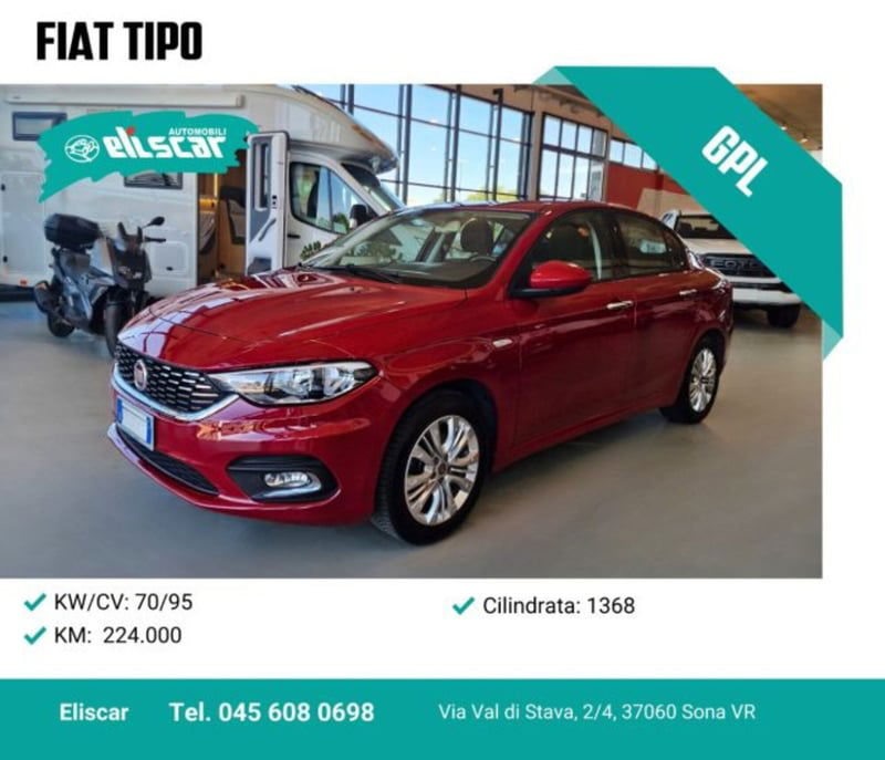 Fiat Tipo Tipo 1.4 T-Jet 120CV GPL 4 porte Easy