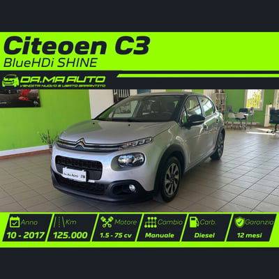 Citroen C3 BlueHDi 75 S&S Shine usata