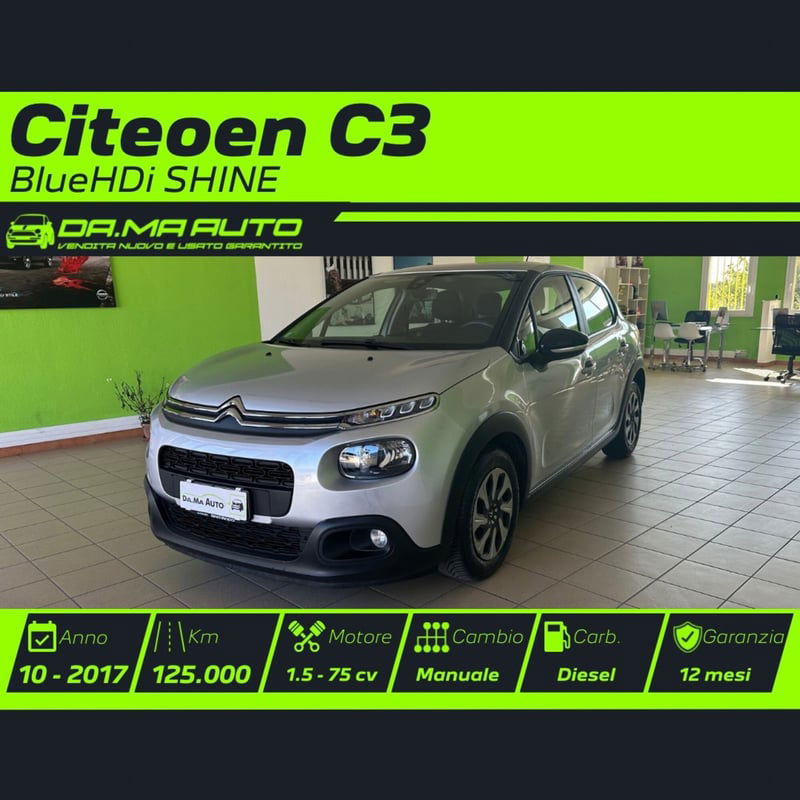 Citroen C3 BlueHDi 75 S&S Shine