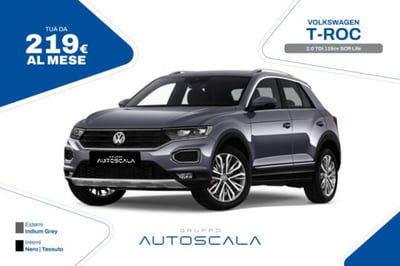 Volkswagen T-Roc 2.0 tdi Life 115cv usata