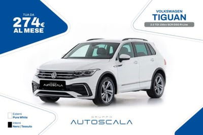 Volkswagen Tiguan 2.0 TDI 150 CV SCR DSG 4MOTION R-Line usata