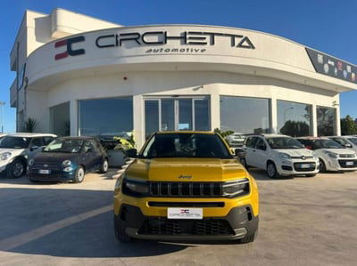 Jeep Avenger 1.2 turbo e-hybrid mhev Longitude fwd 110cv edct6 nuova