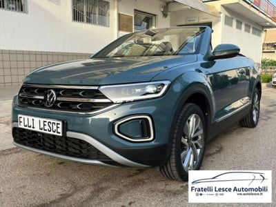 Volkswagen T-Roc Cabrio 1.0 tsi Style 115cv usata