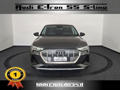 Audi e-tron 55 quattro S line Fast edition usata
