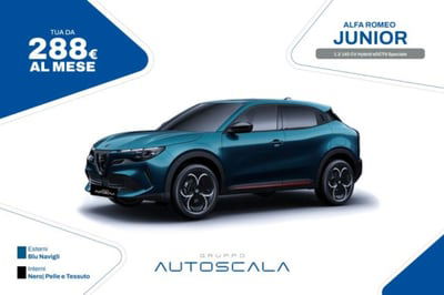 Alfa Romeo Junior 1.2 ibrida Speciale 145cv edct6 nuova
