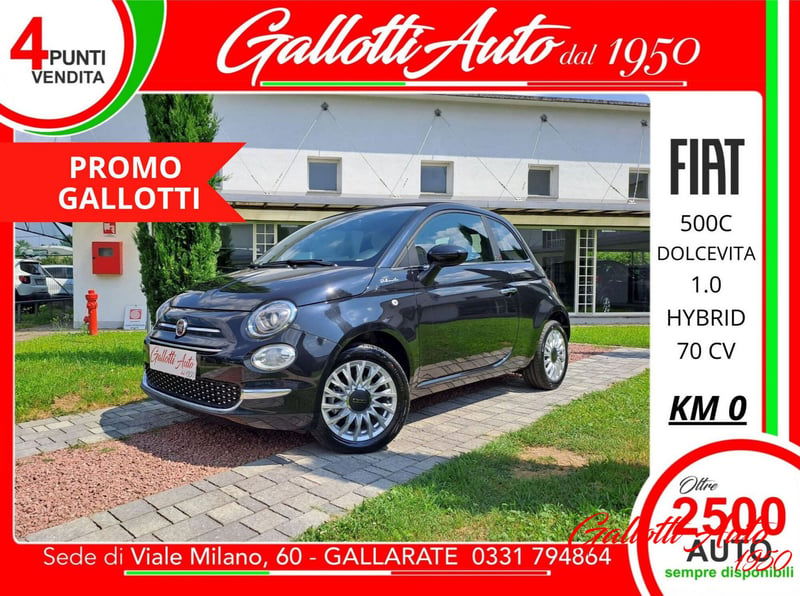 Fiat 500C Cabrio 1.0 Hybrid Red