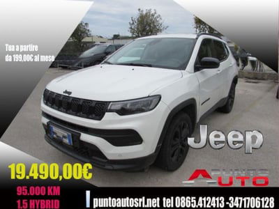 Jeep Compass 1.5 Turbo T4 130CV MHEV 2WD Night Eagle usata
